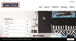 Desktop Screenshot of cooperestates.net